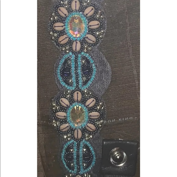 DEEPA GURNANI MINDIE BELT, Black, Large 30”-32” - Picture 3 of 3